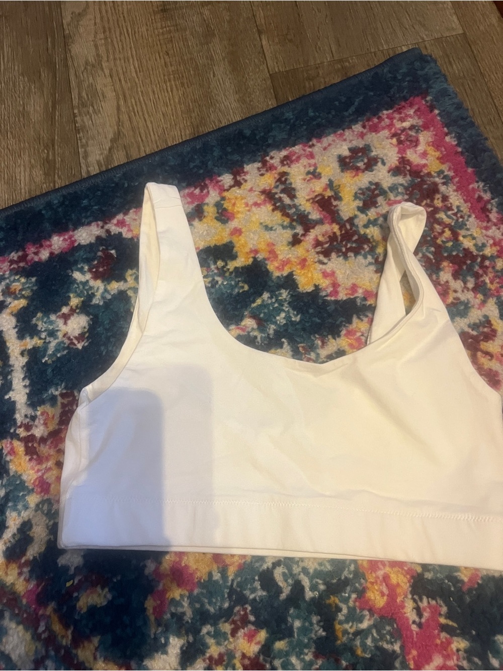 Pact Everyday Comfort Scoop Neck Bralette in Cream